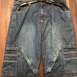 Attitude Industry Denim Men's Jean Shorts 38 waist